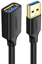Шлейф (Кабель) Ugreen US129 USB 3.0 AM/AF 2м чорний (10373) - фото Шлейф (Кабель) Ugreen US129 USB 3.0 AM/AF 2м чорний (10373)