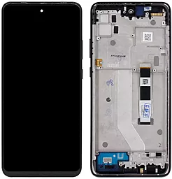 Дисплей Motorola Moto G 5G 2020, One 5G Ace (XT2113) с тачскрином и рамкой, оригинал, Black - фото Дисплей Motorola Moto G 5G 2020, One 5G Ace (XT2113) с тачскрином и рамкой, оригинал, Black
