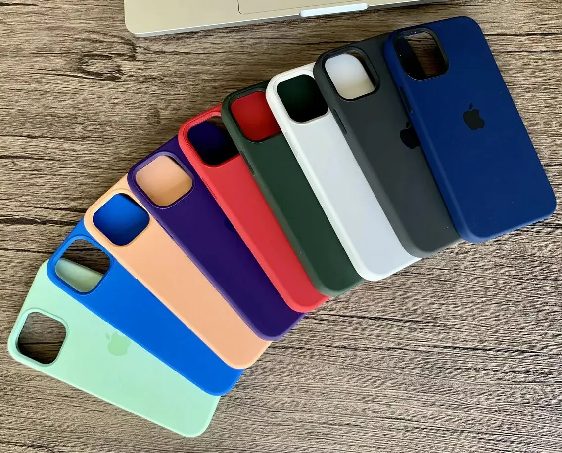 Чехол Silicone Case Full для Apple iPhone 12 Pro Max Cyprus Green - фото 4