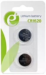 Батарейки Energenie Lithium CR1620 BL 2 шт 3 V