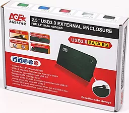 Карман для HDD AgeStar 3UB 2A14 Red - миниатюра 2