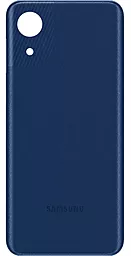 Задняя крышка корпуса Samsung Galaxy A03 Core A032 Original Blue - фото Задняя крышка корпуса Samsung Galaxy A03 Core A032 Original Blue