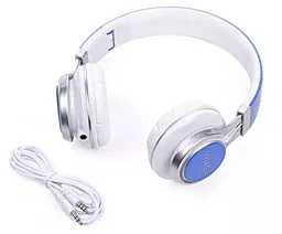 Навушники Vinga HSM040 White/Blue - мініатюра 4