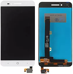 Дисплей ZTE Blade A601 с тачскрином, White - фото Дисплей ZTE Blade A601 с тачскрином, White