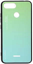 Чехол BeCover Gradient Glass Xiaomi Redmi 6A Green-Blue (703586)
