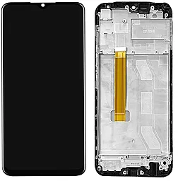 Дисплей Realme C25, C25s с тачскрином и рамкой, Black - фото Дисплей Realme C25, C25s с тачскрином и рамкой, Black