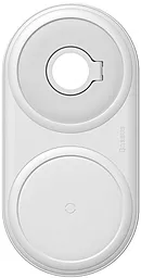 Беспроводное (индукционное) зарядное устройство Baseus Planet 2-in-1 2a wirelles charger white (wXPL-B02) - фото Беспроводное (индукционное) зарядное устройство Baseus Planet 2-in-1 2a wirelles charger white (wXPL-B02)