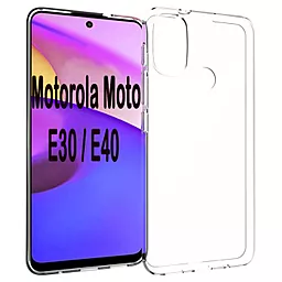 Чохол BeCover для Motorola Moto E30 / E40 Transparancy (707988)