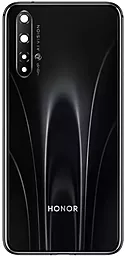 Задняя крышка корпуса Huawei Honor 20S со стеклом камеры Black - фото Задняя крышка корпуса Huawei Honor 20S со стеклом камеры Black