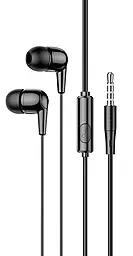 Наушники Hoco M97 Enjoy universal earphones Black