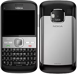 Корпус для Nokia E5-00 Black