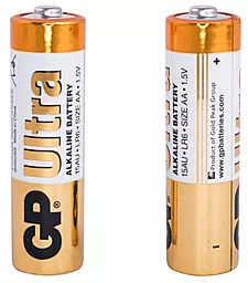 Батарейка GP AA (LR6) Ultra Alkaline (15AU-S2) 2шт - миниатюра 2