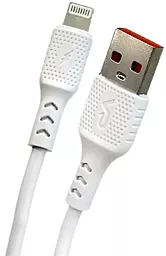 Кабель Veron TL03 USB-A - Lightning 12w 2.4a 1м cable White - фото Кабель Veron TL03 USB-A - Lightning 12w 2.4a 1м cable White