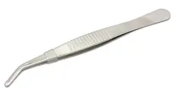 Пінцет AxTools загнутий 140 мм з нержавіючої сталі(AISI 430) - фото Пінцет AxTools загнутий 140 мм з нержавіючої сталі(AISI 430)