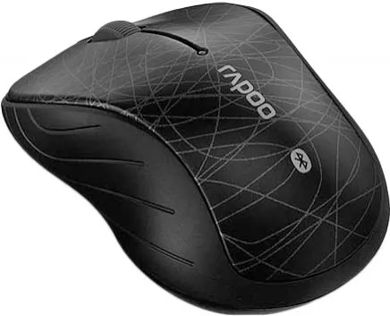 Комп'ютерна мишка Rapoo 6080 Bluetooth Optical Mouse Black - фото 3