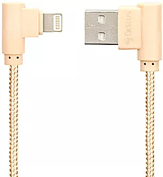 Кабель Gelius Pro Emperor USB-A - Lightning 12w 2.4a 1м cable Gold - фото Кабель Gelius Pro Emperor USB-A - Lightning 12w 2.4a 1м cable Gold