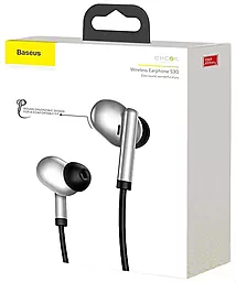 Навушники Baseus Encok S30 Silver (NGS30-0S) - мініатюра 6