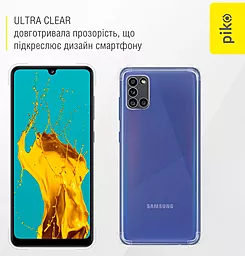 Чехол Piko Shockproof для Samsung Galaxy A31 Transparent - миниатюра 4 Чехол Piko Shockproof для Samsung Galaxy A31 Transparent - миниатюра 4
