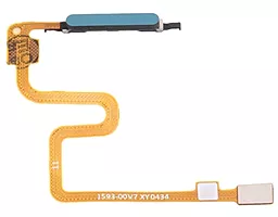 Шлейф Xiaomi Redmi Note 9 5G со сканером отпечатка пальца Blue - фото Шлейф Xiaomi Redmi Note 9 5G со сканером отпечатка пальца Blue