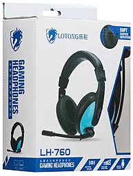 Навушники ZBS LH-760 Black/Blue - мініатюра 4