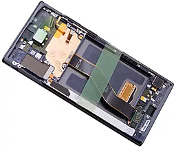Дисплей Samsung Galaxy Note 10 Plus N975 з тачскріном і рамкою, сервісний оригінал, Black - мініатюра 3