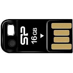 Флешка Silicon Power 16Gb Touch T02 (SP016GBUF2T02V1K) Black - фото Флешка Silicon Power 16Gb Touch T02 (SP016GBUF2T02V1K) Black