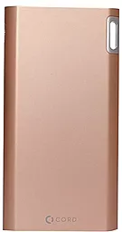 Повербанк Cord J208 8000 mAh Gold - фото Повербанк Cord J208 8000 mAh Gold