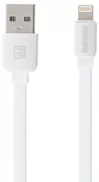 Кабель Remax Kingkong USB-A - Lightning 12w 2.4a 1м cable White (RC-015i) - миниатюра 2 Кабель Remax Kingkong USB-A - Lightning 12w 2.4a 1м cable White (RC-015i) - миниатюра 2