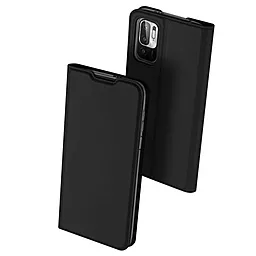 Чехол Dux Ducis с карманом визиток Xiaomi Redmi Note 10 5G, Poco M3 Pro Black