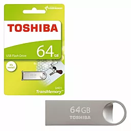 Флешка Toshiba USB 2.0 64GB U401 Owari (THN-U401S0640E4) - миниатюра 3
