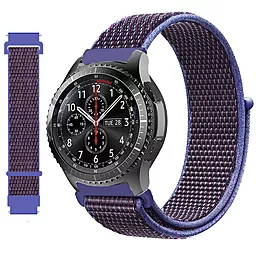 Сменный ремешок для умных часов Nylon Style для Amazfit Stratos 1/2/2S/3/GTR 2/GTR 47mm/GTR Lite 47mm/Nexo/Pace (705891) Purple