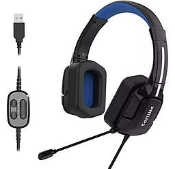 Навушники Philips Gaming Headset TAGH401BL/00 Black