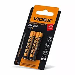 Батарейки Videx AAA / SMALL BLIST 2шт