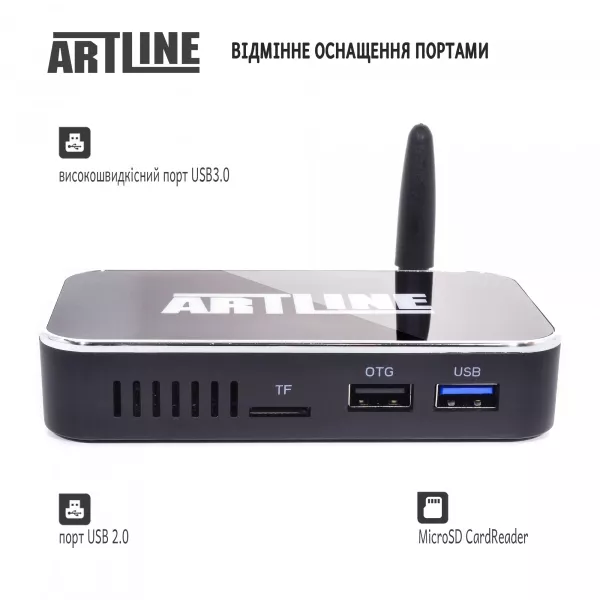 Смарт приставка Artline TvBox KMX3 - фото 3