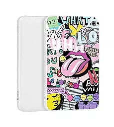 Повербанк Hoco J6 Iridescence 10000 mAh Love - фото Повербанк Hoco J6 Iridescence 10000 mAh Love