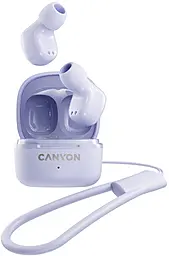 Наушники Canyon OnGo 4 Mini TWS Purple (CNS-TWS4P) - фото Наушники Canyon OnGo 4 Mini TWS Purple (CNS-TWS4P)