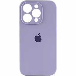 Чохол Silicone Case Full Camera для Apple iPhone 15 Pro Max Lavender Grey