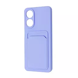 Чехол Wave Colorful Pocket для Oppo A78 4G Light Purple