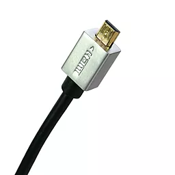 Видеокабель ExtraDigital micro HDMI > HDMI, 1.5m, v1.4b, 36 AWG, Gold, PVC, Ultra-Slim (KBH1605) - миниатюра 3