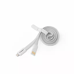 Кабель Auzer AC-L1 USB-A - Lightning 1м cable White - мініатюра 3 Кабель Auzer AC-L1 USB-A - Lightning 1м cable White - мініатюра 3