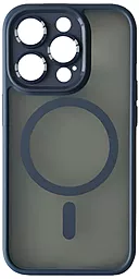 Чохол Rock Guard Touch Anti-drop Lens Protection with MagSafe для Apple iPhone 15 Pro Titanium Blue