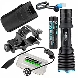 Ліхтарик акумуляторний Olight Warrior X Kit (1x18650, 2xCR123, 2xRCR123) - фото Ліхтарик акумуляторний Olight Warrior X Kit (1x18650, 2xCR123, 2xRCR123)