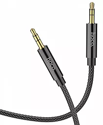 Аудио кабель Hoco UPA19 AUX mini Jack 3.5mm M/M Cable 1 м black - миниатюра 2 Аудио кабель Hoco UPA19 AUX mini Jack 3.5mm M/M Cable 1 м black - миниатюра 2