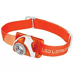 Фонарик налобный LedLenser SEO 3 Orange (6004) Коробка - миниатюра 4