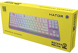 Клавиатура HATOR Rockfall 2 Mecha TKL Lilac (HTK-724) - миниатюра 6