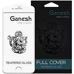 Захисне скло Ganesh 3D Apple iPhone 7 Plus, iPhone 8 Plus White