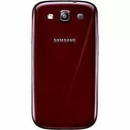 Задняя крышка корпуса Samsung Galaxy S3 i9300 Garnet Red - фото Задняя крышка корпуса Samsung Galaxy S3 i9300 Garnet Red