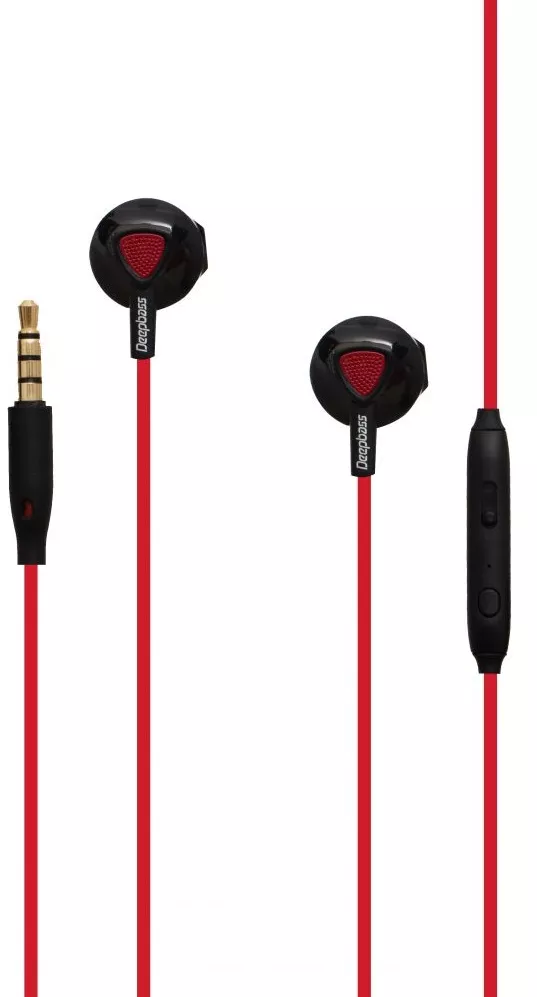 Наушники DeepBass D-23 Red - фото 1
