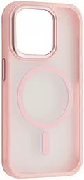 {"ru": "Чехол", "uk": "Чохол"} 1TOUCH New Matte with MagSafe для Apple iPhone 14 Pro Pink