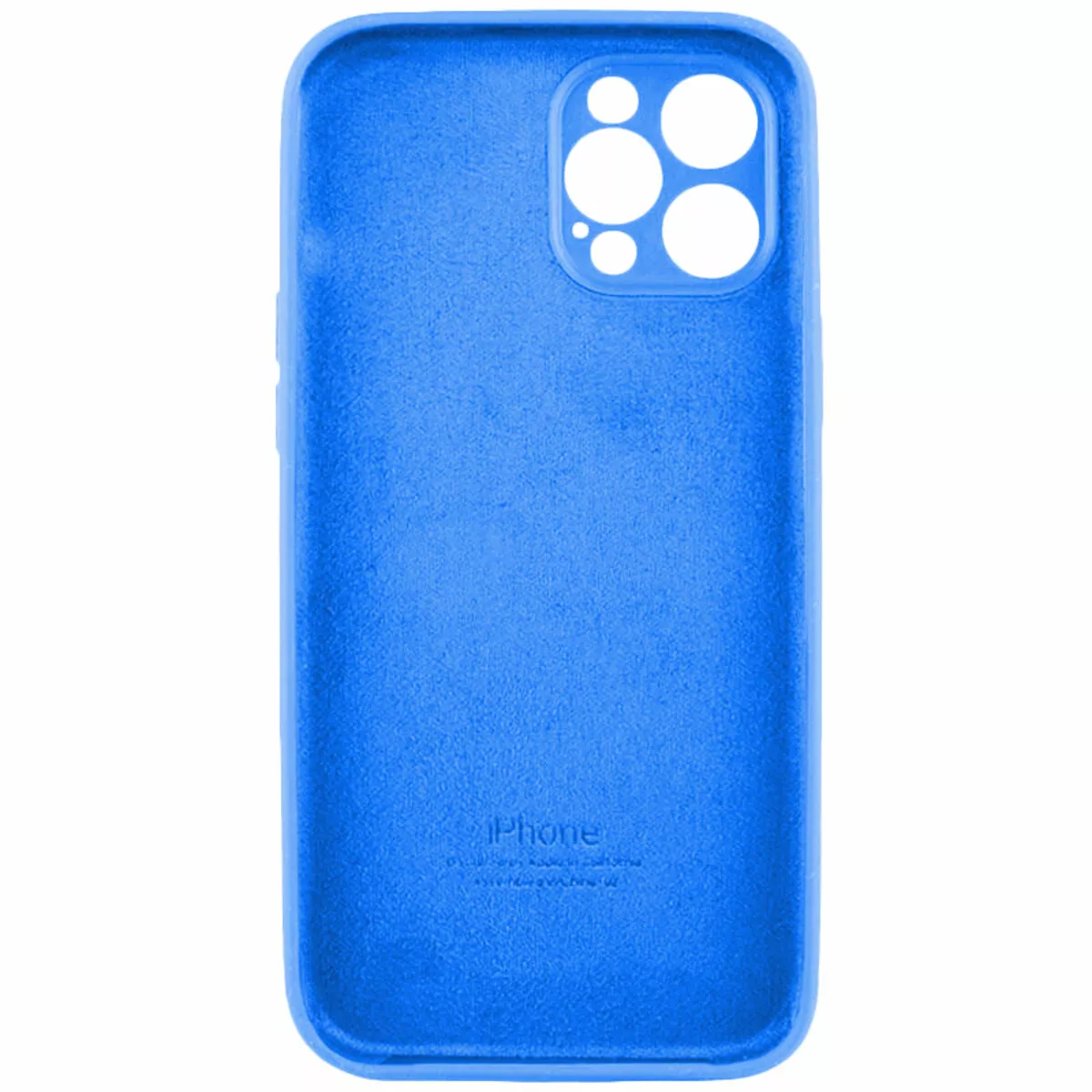 Чохол Silicone Case Full Camera for Apple iPhone 11 Pro Surf Blue - фото 2